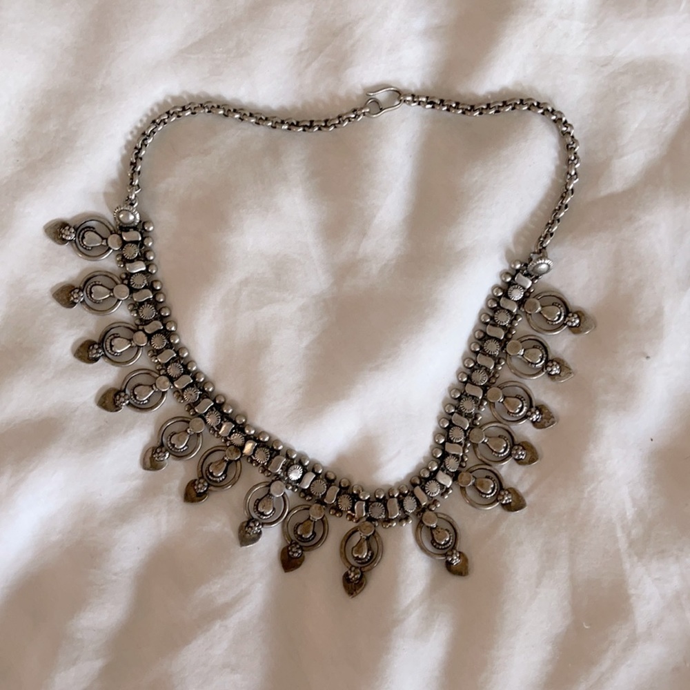 Silver Statement Necklace